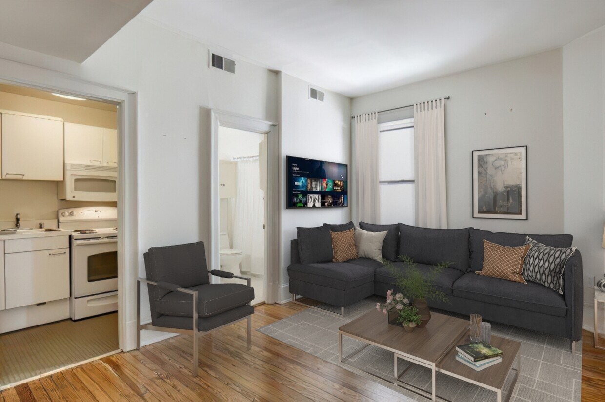 Living Room - 2153 California St NW