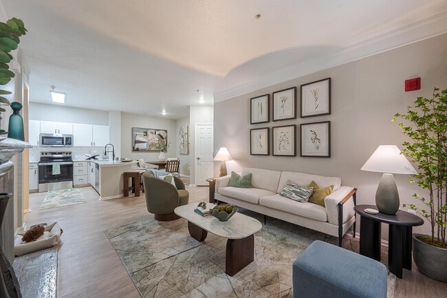 Newly Renovated Living Room - Bristol Village Apartments
