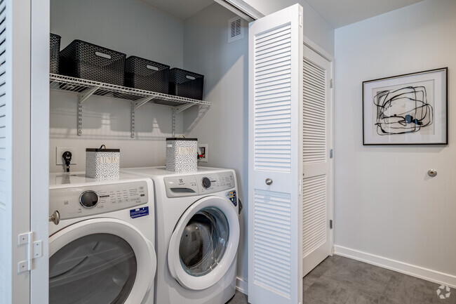 1BR, 1.5BA - 1002SF - Laundry Room - The George