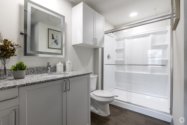 1BR, 1BA - 710SF - Bathroom - Villas del San Xavier