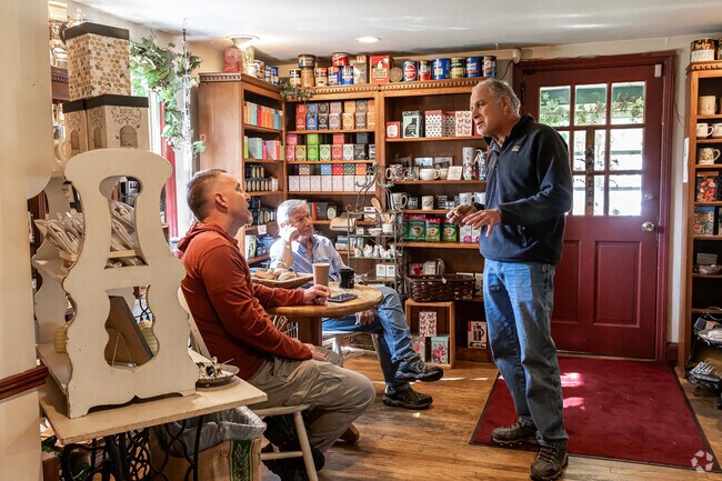 The Coffee Trade is Avon's oldest coffee shop and also a fun antique shop.