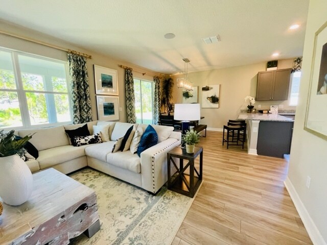 Dining area from Living room - 2770 Sanctuary Dr