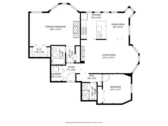 Floor Plan - 104 W Oak St