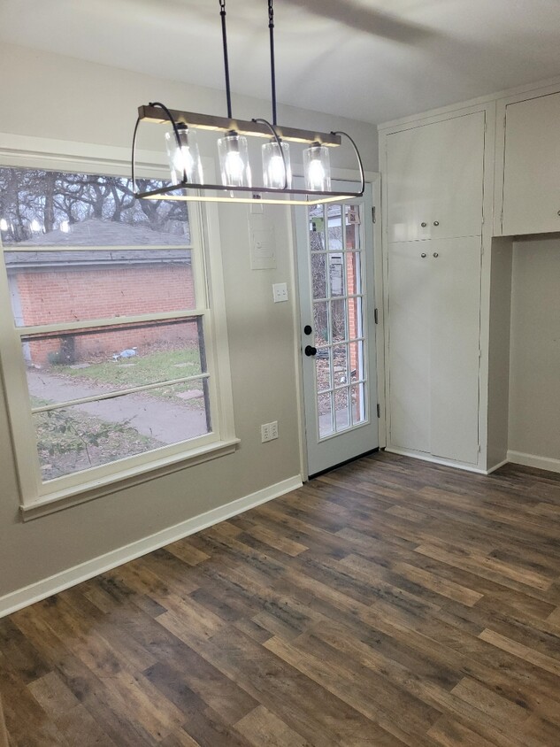 Kitchen entrance from detached garage - 3717 Springdale rd