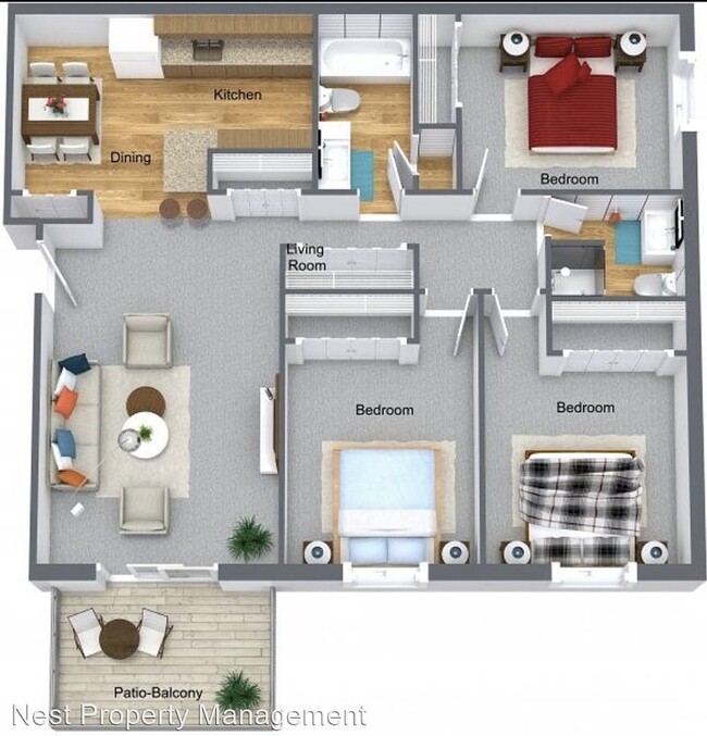 Floorplan - 1136 N Dubuque St