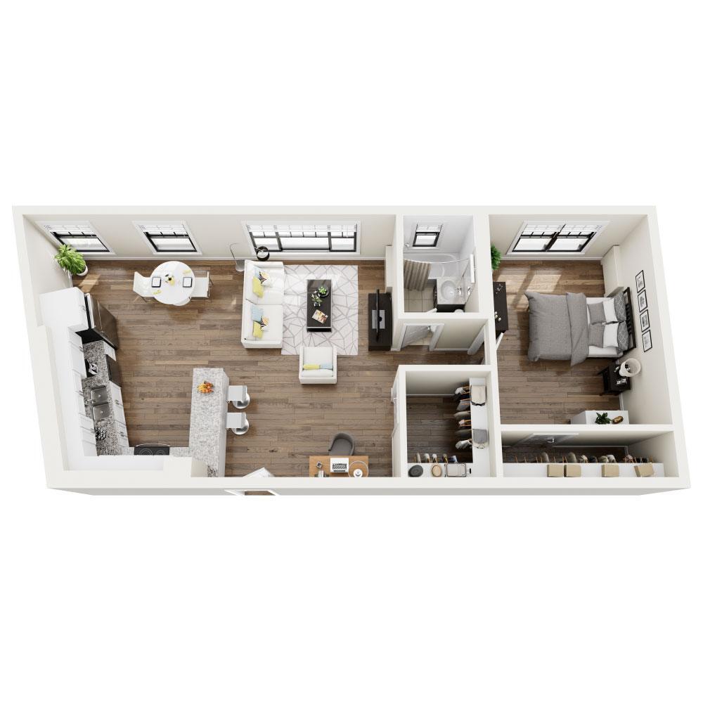 University East Apartments – A1