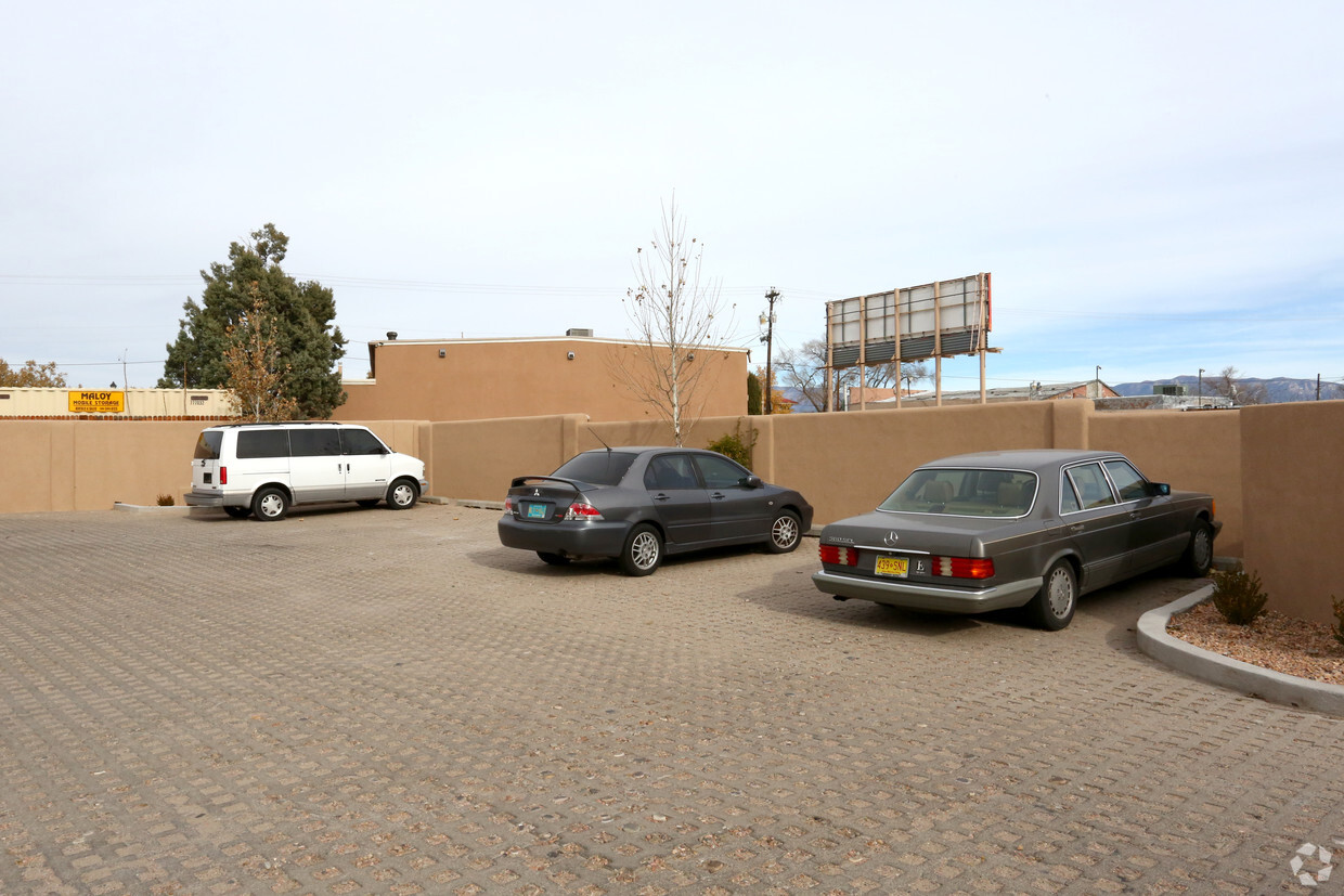 Off Street Parking Lot for Residents - Old Town Casitas