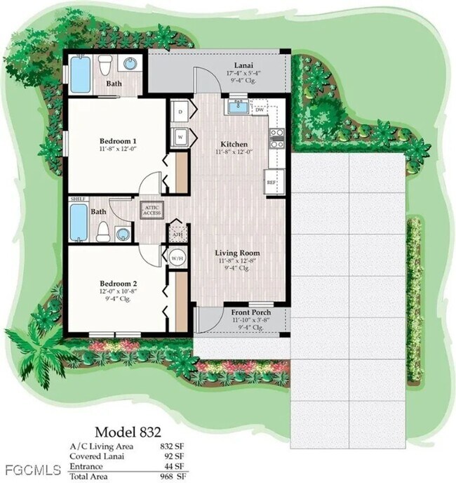 Foto del edificio - JUST BUILT! 2 Bed / 2 Bath Home in Lehigh Acres