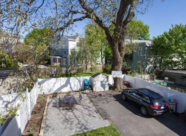 Backyard + Parking - 65 Springfield St