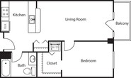 1 Bedroom D