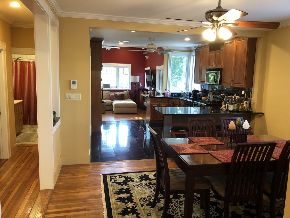 main floor facing tv area - 167 Adams St