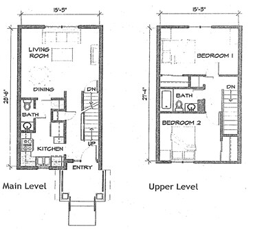 2 BR/1.5 BA - Villas at Autumn Bend