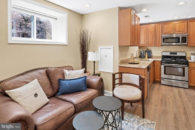 Living room Kitchen - 616 M St NE
