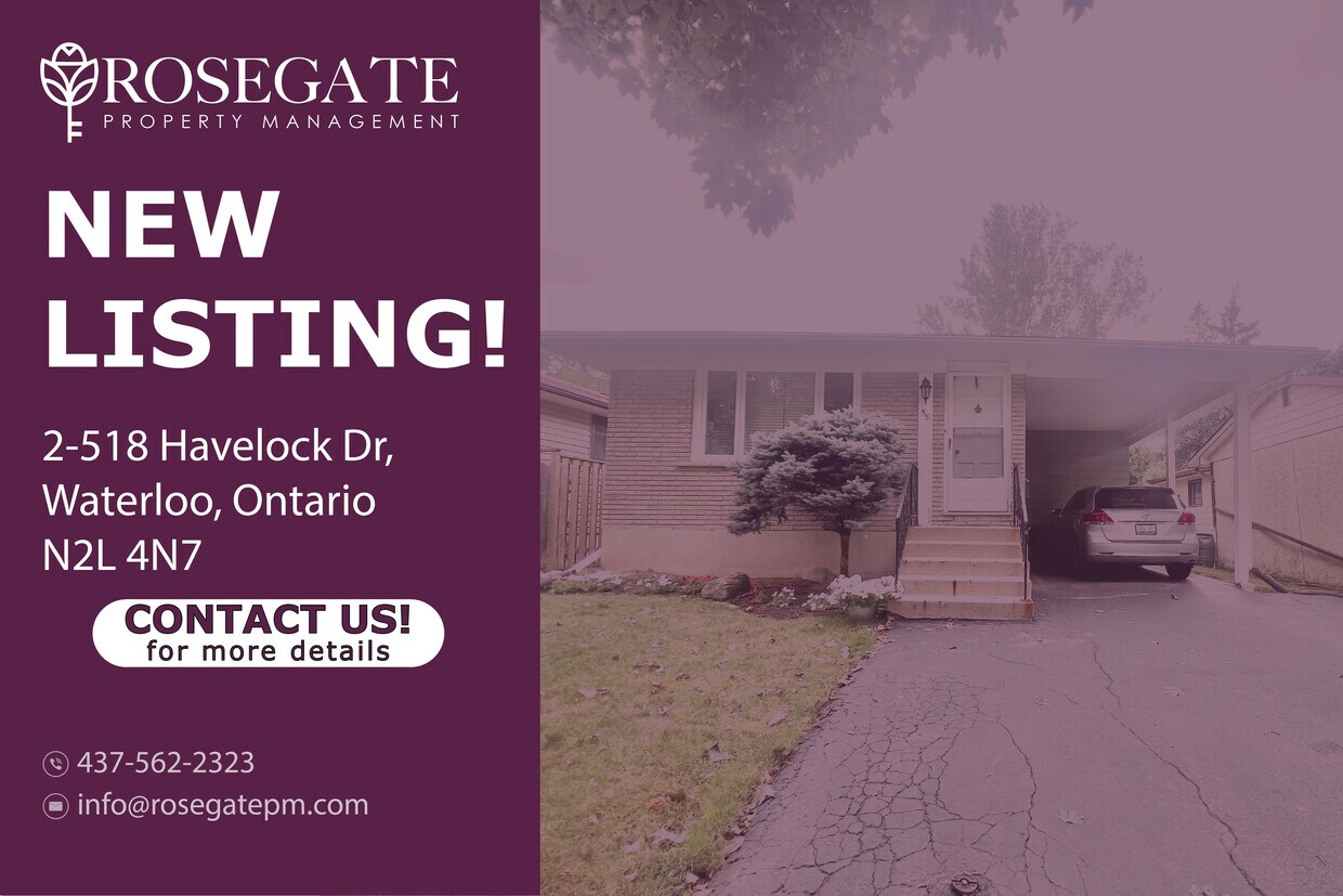 Photo principale - Spacious 2-Bedroom Unit in Waterloo – 800 ...