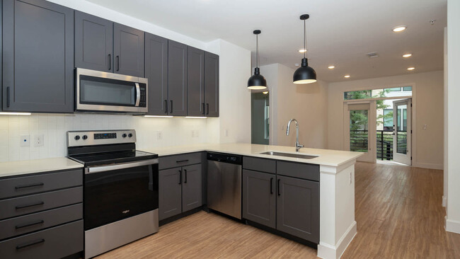 Kitchen with Stainless Steel Appliances - The Weaver