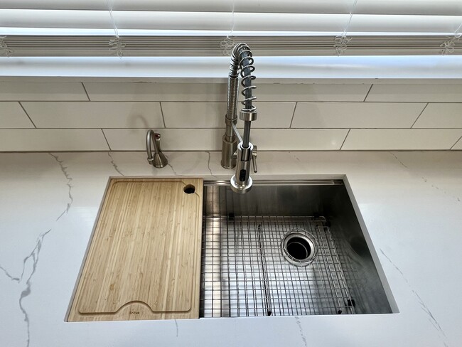 Deep Sink with accessories and hot water spout for on demand tea - 2822 Cascade Creek Dr