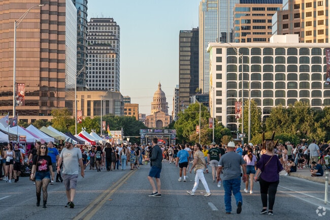 Locals can find food, vendors, live music and more at the Annual Bat Fest in Austin, TX.
