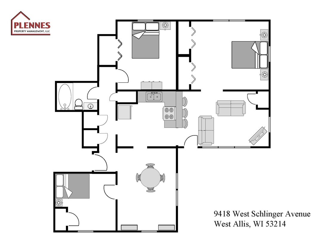 9418 W Schlinger Ave, West Allis, WI 53214 Townhome Rentals in West