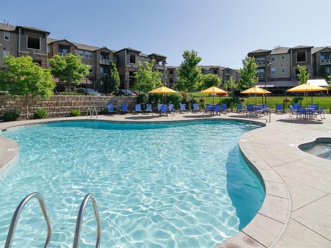 Glimmering Pool at San Marino Apartments - San Marino Apartments