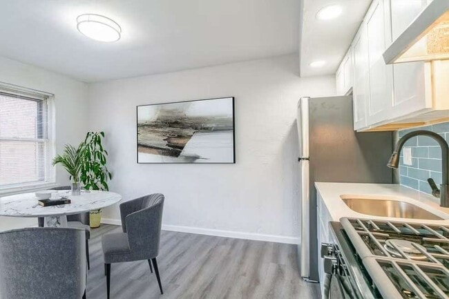 Kitchen/Dinette Area - Renovated - Tall Tree Village Apartments