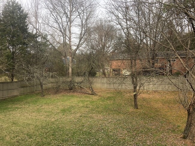 Fenced in backyard - 93 Berry Hill Dr