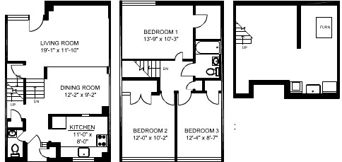 3BR/1.5BA - Tobermory Townhouses
