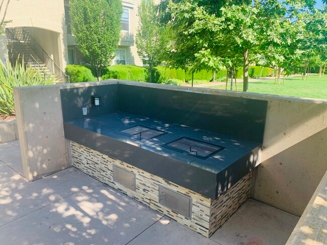 Build in BBQ Grill - Forge Homestead Apartments