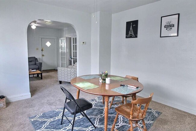 Unit 1 - Dining space. - 103 W 7th Ave