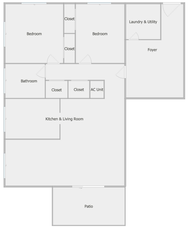 Floor Plan - 8502 Sagebrush Ln