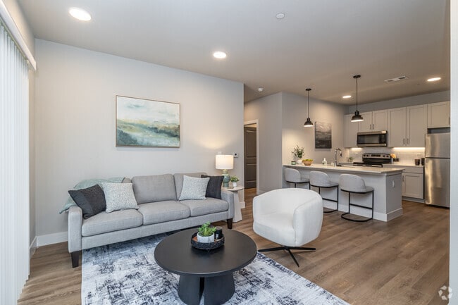 1BR, 1BA - 751 - 756SF - Living Room - 1 Bedroom / 1 Bath - 3rd Floor