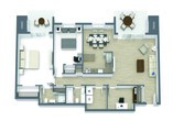 2 Bedroom - 2 Bath - DLX