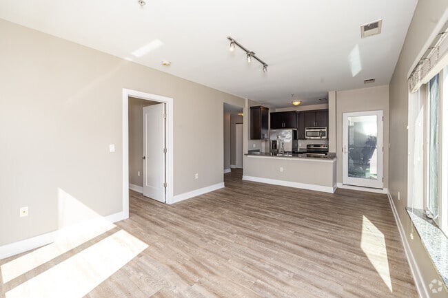 1BR/1BA- Living Room - Flats 1809