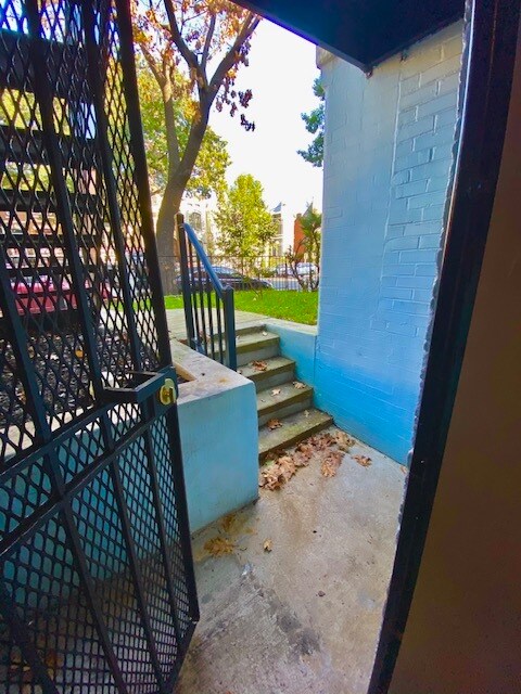 Separate front entrance - 56 New York Ave NW