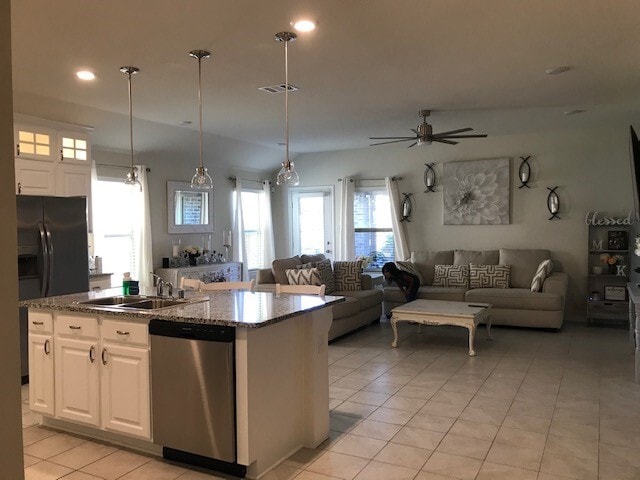 Living area - 2418 Anton Dr