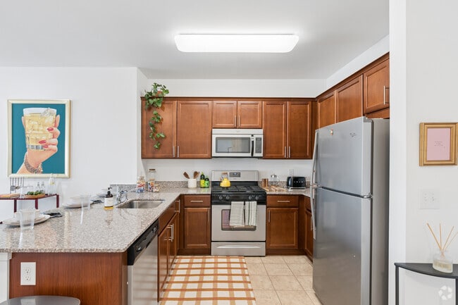 2BR, 2BA - 1,177SF - Kitchen - Madison Farms (0381)