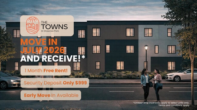 Pre-Lease Promotion - The Towns at Shawnee Park