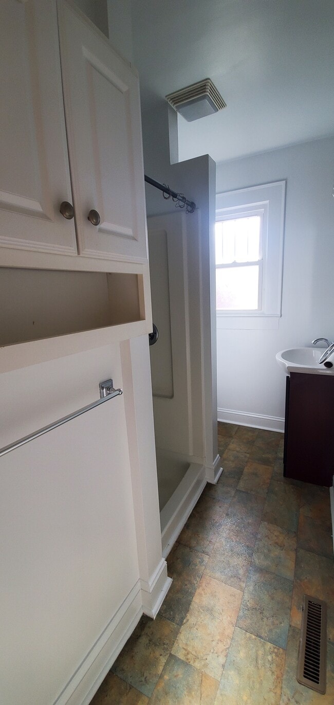 Bathroom with stall shower - 2401 Spring Garden St