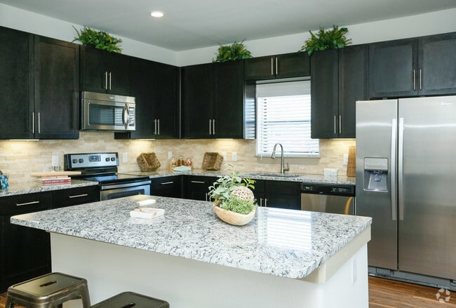 Two Bedroom Kitchen- B1 - The Columns at Shadow Creek Ranch