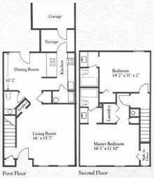 Floor Plans - 4945 Kristie Falls