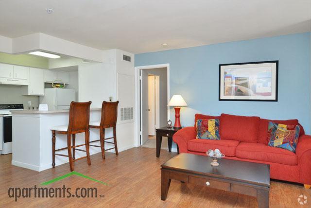Sala de estar - Country Oaks Apartment Homes