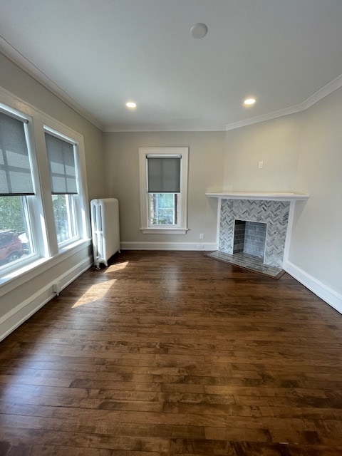 Unit 1 Living room - 1708 E Geneva Pl