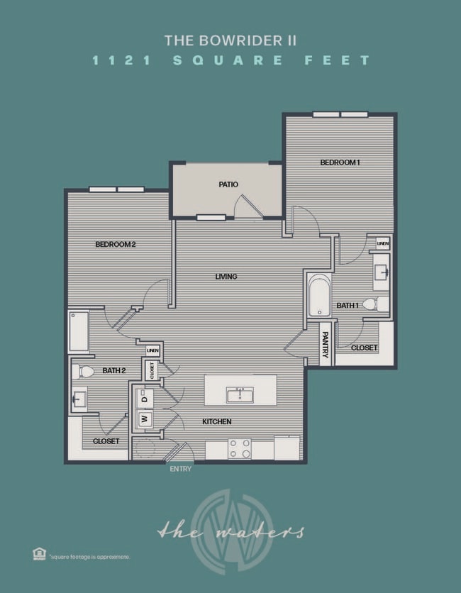 The Bowrider II: 2BR, 2BA - The Waters at Freeport