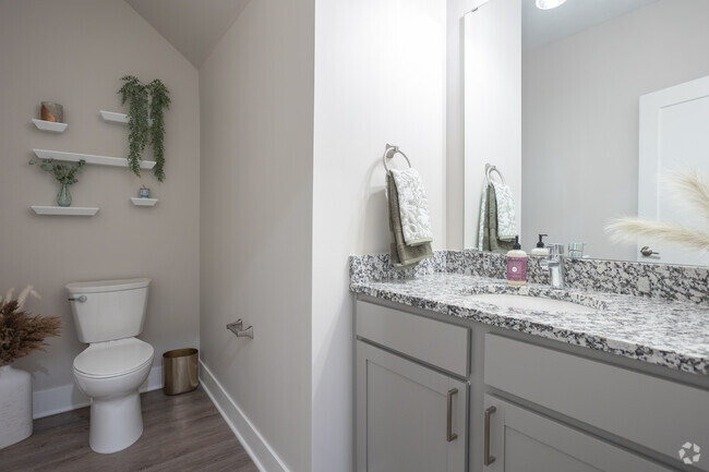 2BR, 2.5BA - 1,238SF - Bathroom - Eden Forest Townhomes