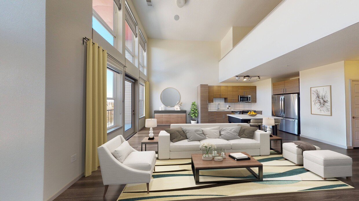 Expansive one bedroom loft home with floor to ceiling windows - Modera Observatory Park