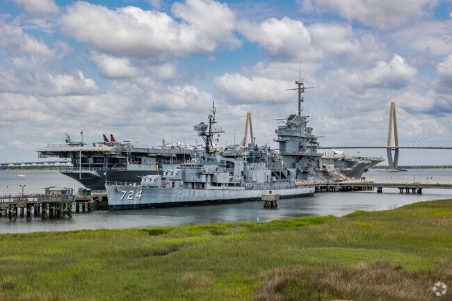 Learn about American history at Patriots Point Naval & Maritime Museum in Mount Pleasant.
