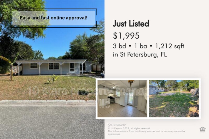 68016813 13th St N, Saint Petersburg, FL 33702 House Rental in Saint