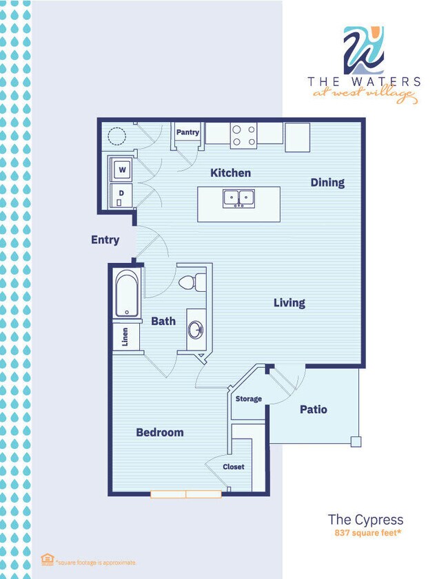 The Waters at West Village Apartments in Scott, LA