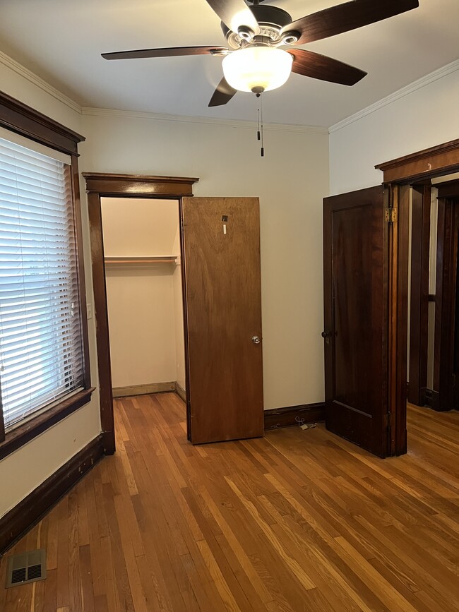 Bedroom and storage closets - 6110 S Evans Ave