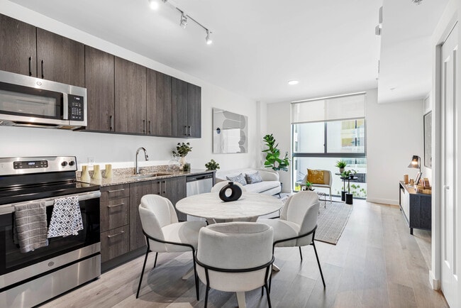 Kitchen and Living Room - Paseo Del Rio