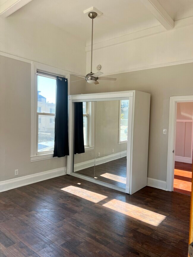 Bedroom on main floor closet - 1701 Hyde St